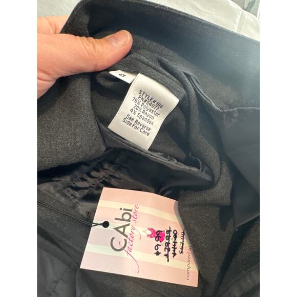 CAbi Dark Grey Dress Pants Women's Size 8 - Picture 5 of 9